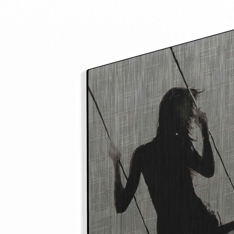 "La liberté de parfois" par Loui Jover, H 24 po x l 16 po