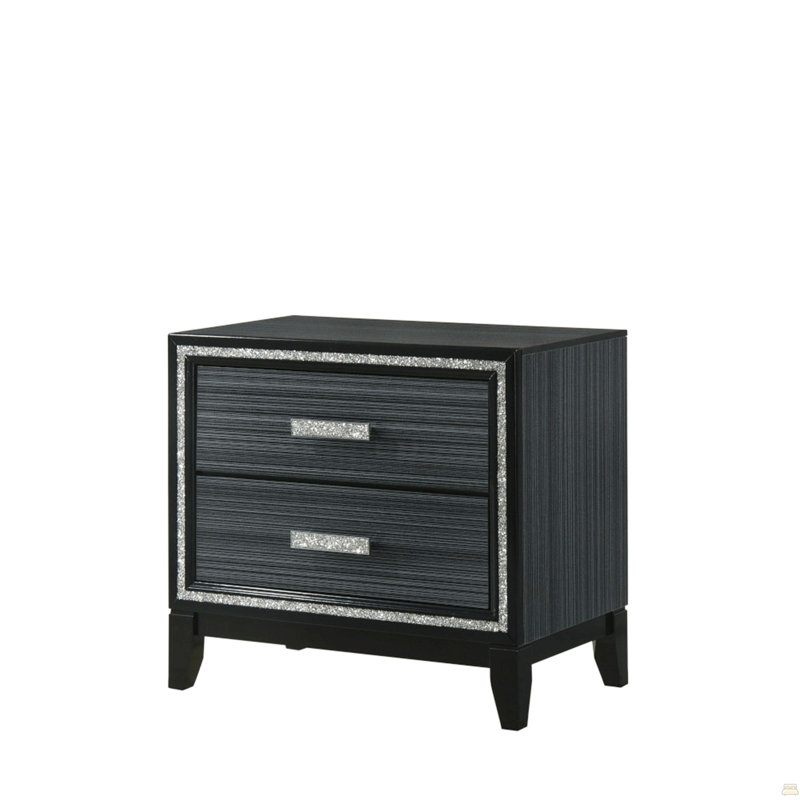 Table de chevet, Noir