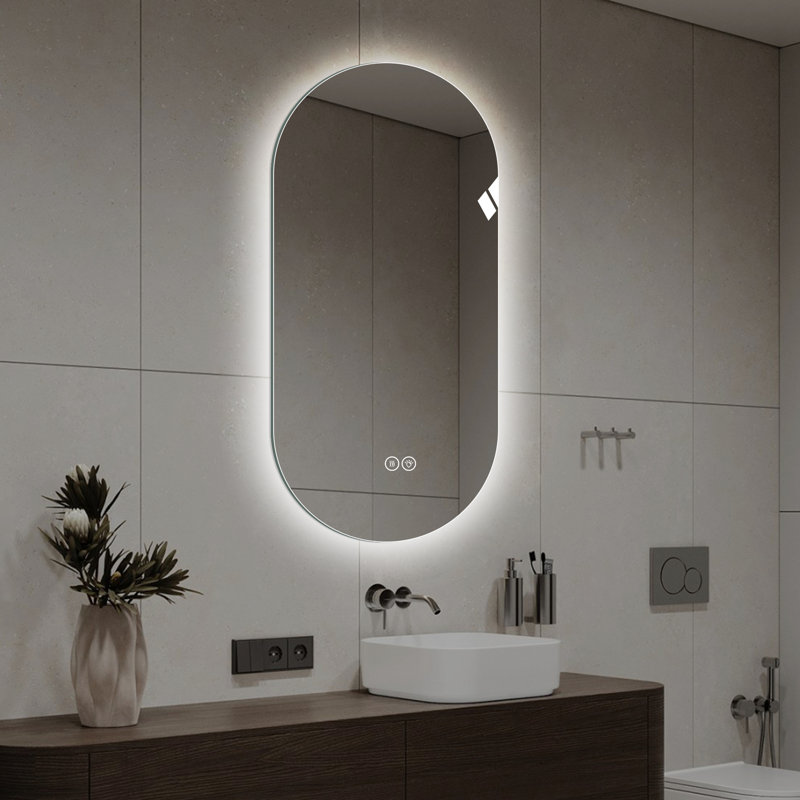 Miroir de salle de bain Smart Smart, 47 po x 24 po