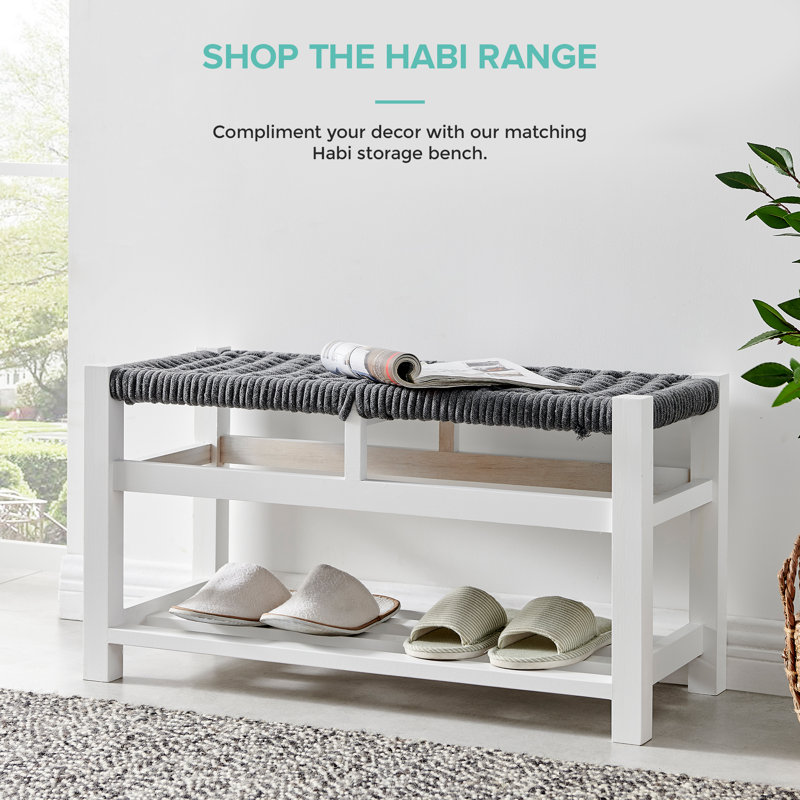 Evantia Solid Wood 36cm W 2 - Drawer Chest of Drawers