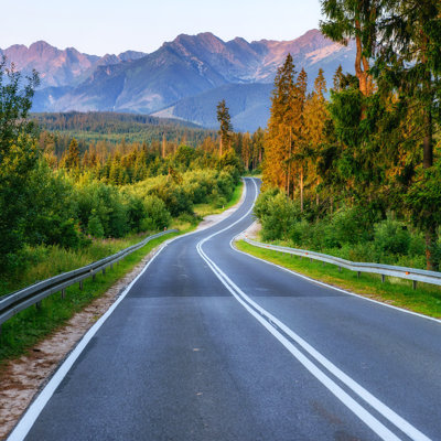 " Road In Mountains "