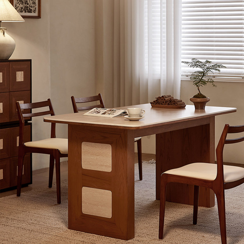 Table de salle à manger 62,99 po, H 29,92 po x L 55,12 po x l 31,5 po