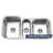 Medallion Gourmet 39.19'' L Triple Bowl Stainless Steel Kitchen Sink