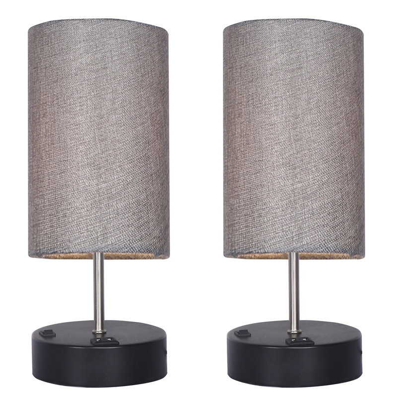 Lampe de table USB en métal Stonecrest