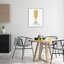 Giclée encadrée de verre Mimosa, design par Matthew Piotrowicz-433734100-433734104