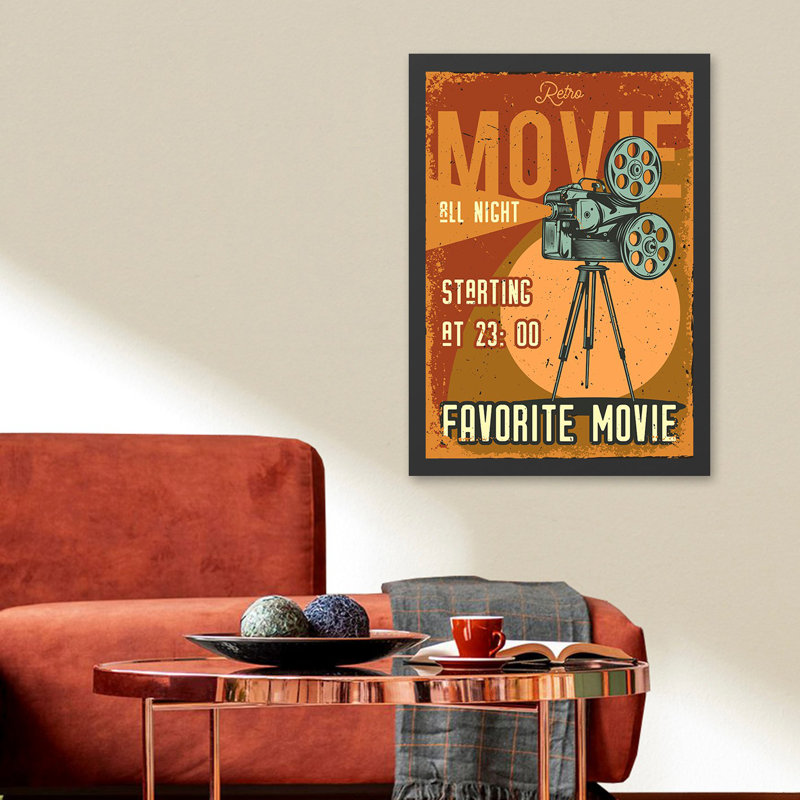 Decorative Framed MDF Painting