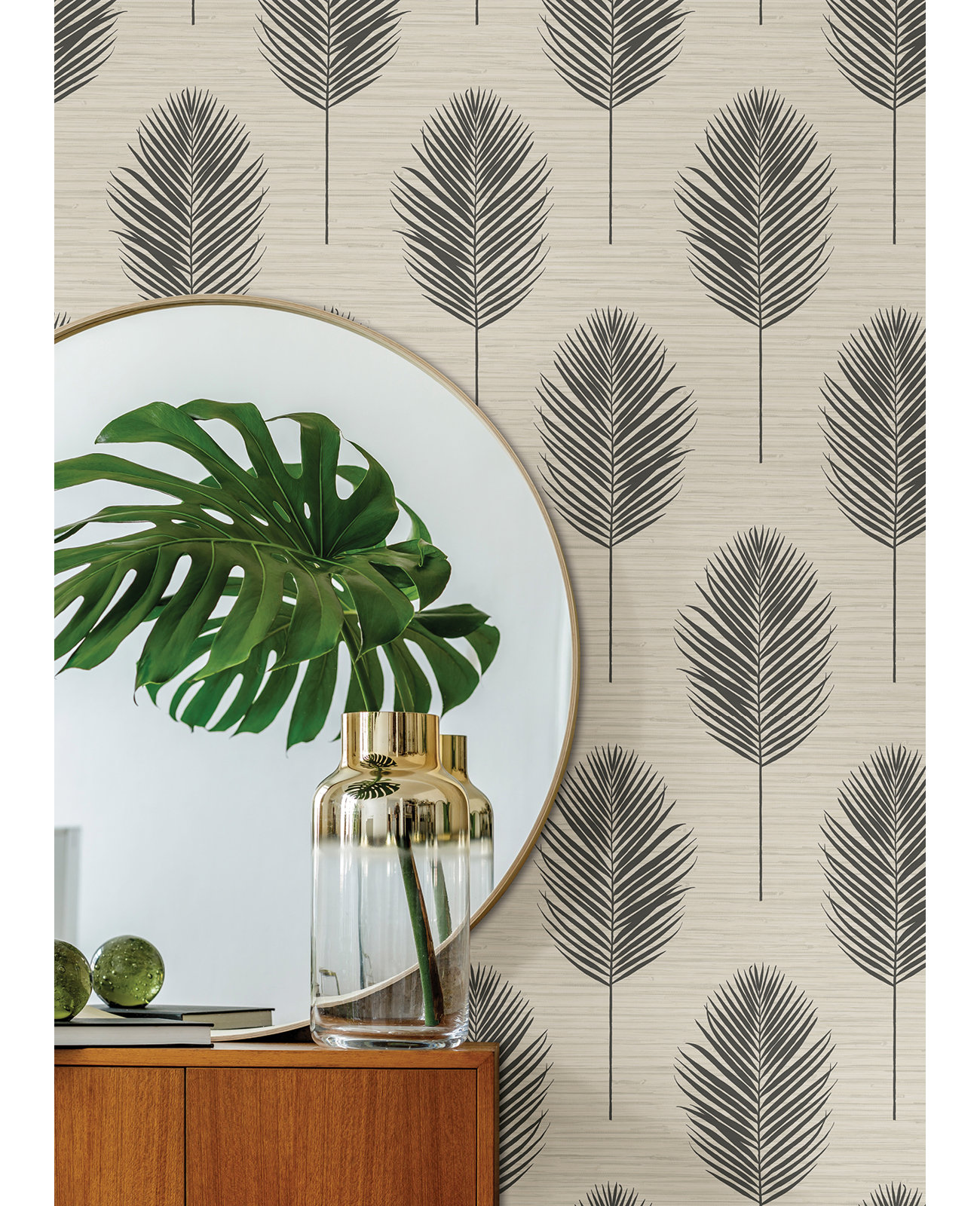 Mclaurin Wallpaper Roll, Black
