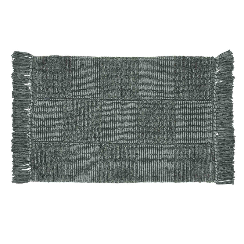 Seigle Cotton Bath Rug, Single - 17" L x 24" W