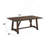 Dark Oak Finish Dining Table
