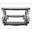 Table basse avec plateau en verre Traditional