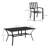 Abriya Rectangular 6 - Person 150cm Long Dining Set