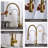 Pull Out Gooseneck High-Arc Kitchen Faucet-82627980