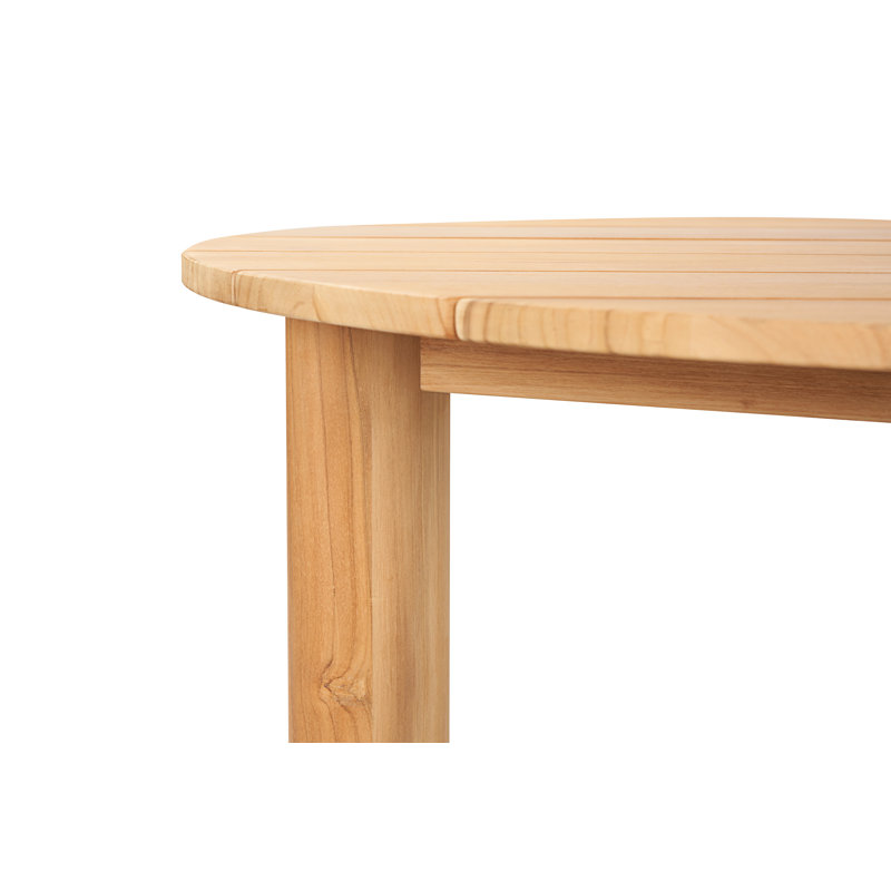 Rudolph Round Teak Outdoor Coffee Table