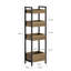 28cm W Steel Shelving Unit