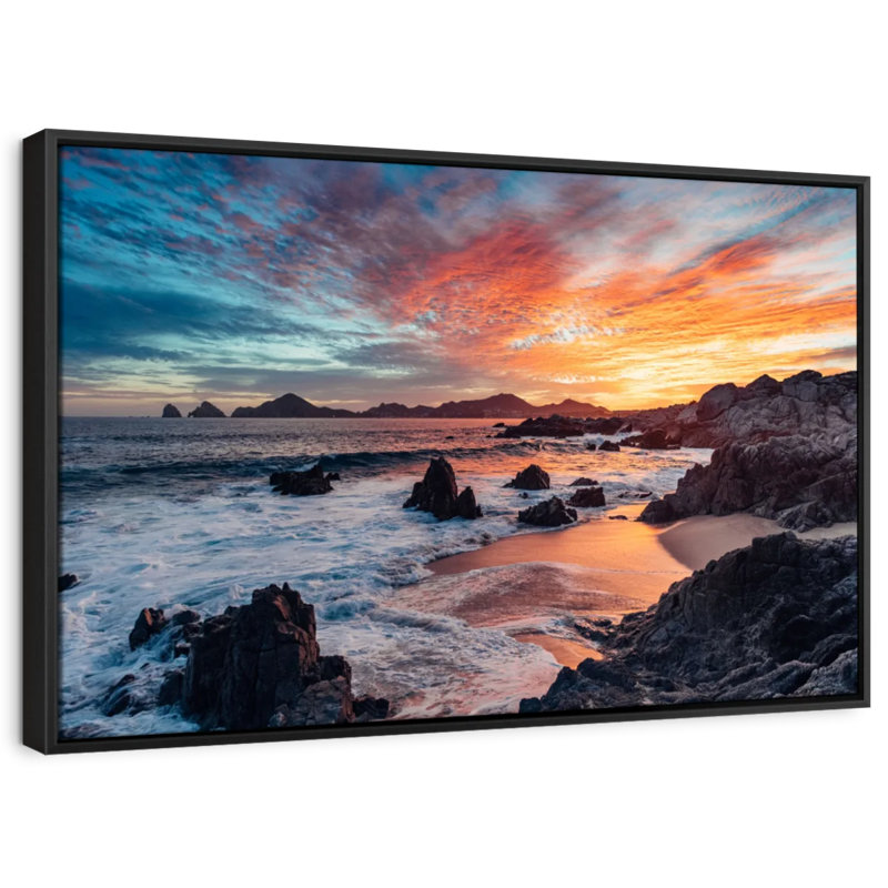 Impression sur toile Cabo San Lucas Rocky Beach, H 43 po x l 29 po