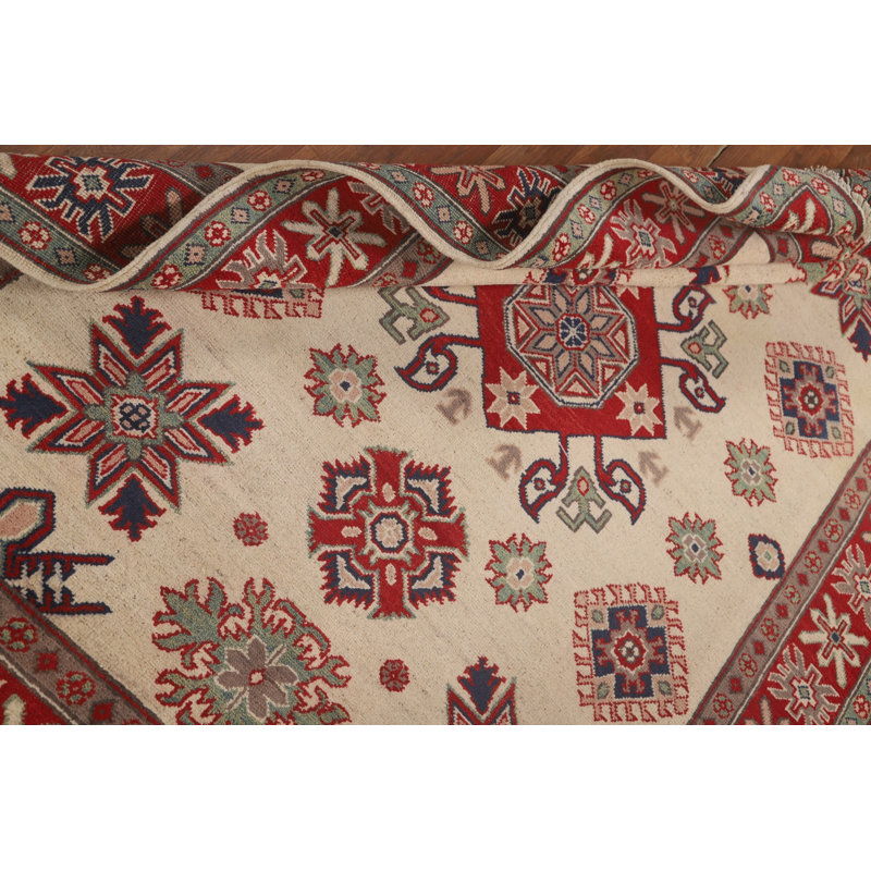 Tapis oriental ivoire Kazak