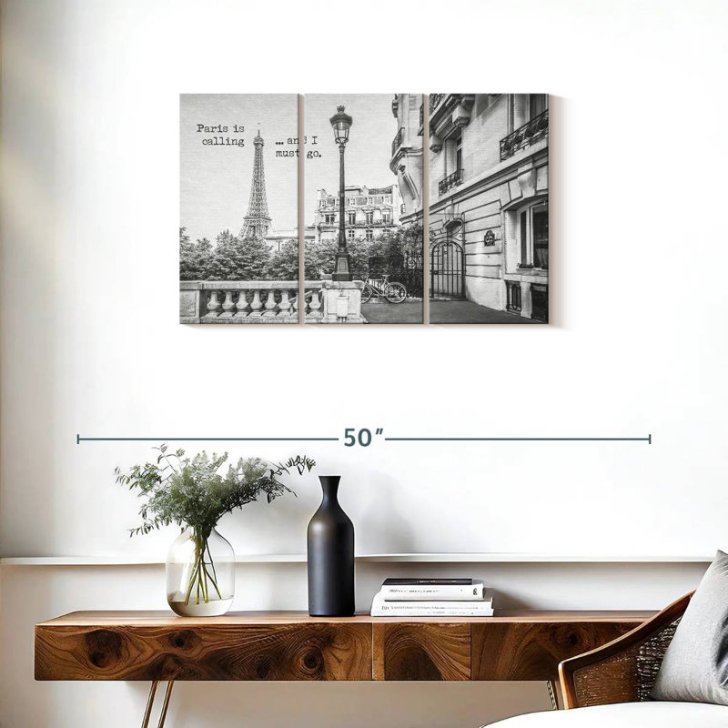 Rorry Paris Is Calling, 20" H x 33" W