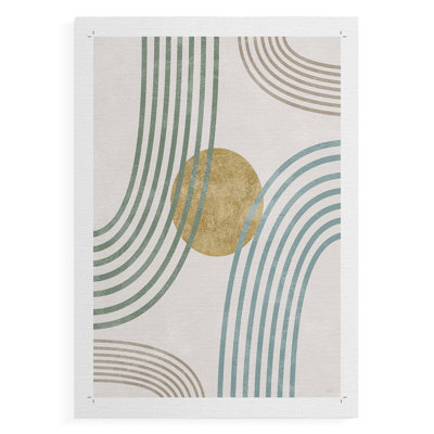 Modern Flow -Canvas Print Only - NOT FRAMED