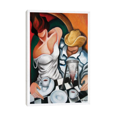 Coffee For Two - Painting on Canvas