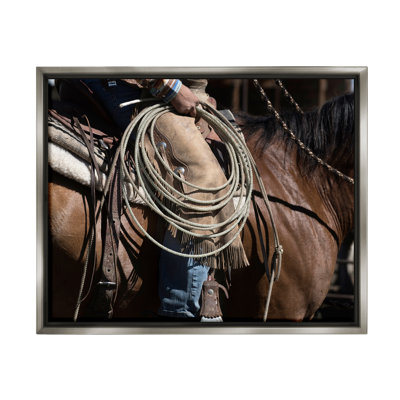 " Southwestern Cowboy & Lasso " by Lisa Dearing