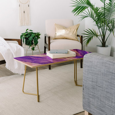 Table basse traîneau