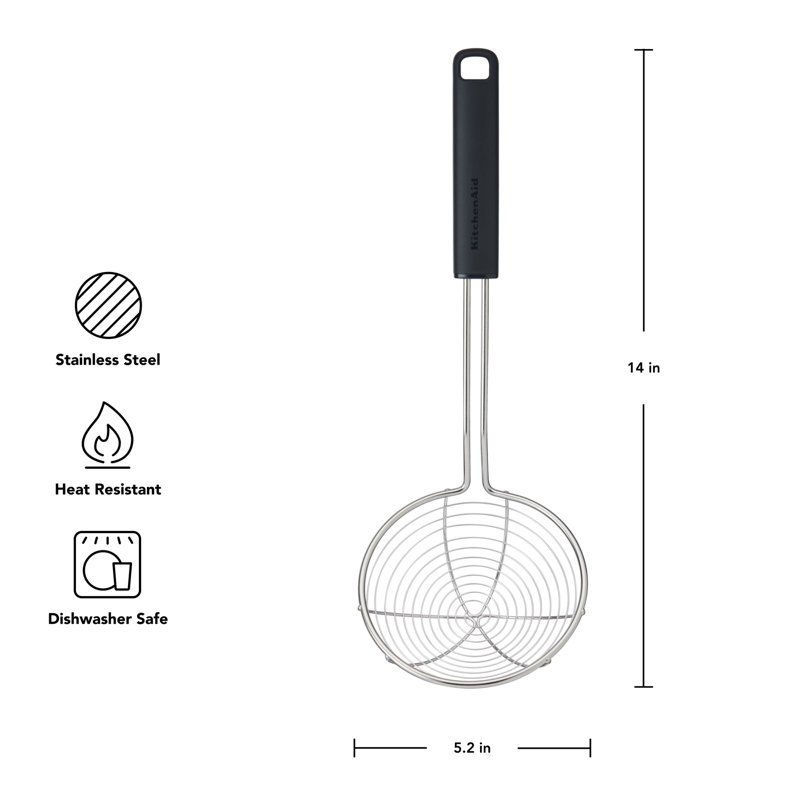 Kitchenaid Wire Strainer, Black