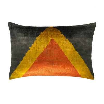  Ikat Silk Pillow Cover