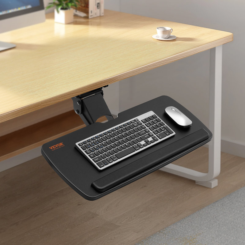 Martrez 8.7'' H x 25'' W Yes Desk Keyboard Platform