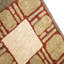 Hand Knotted Wool Area Rug in Red