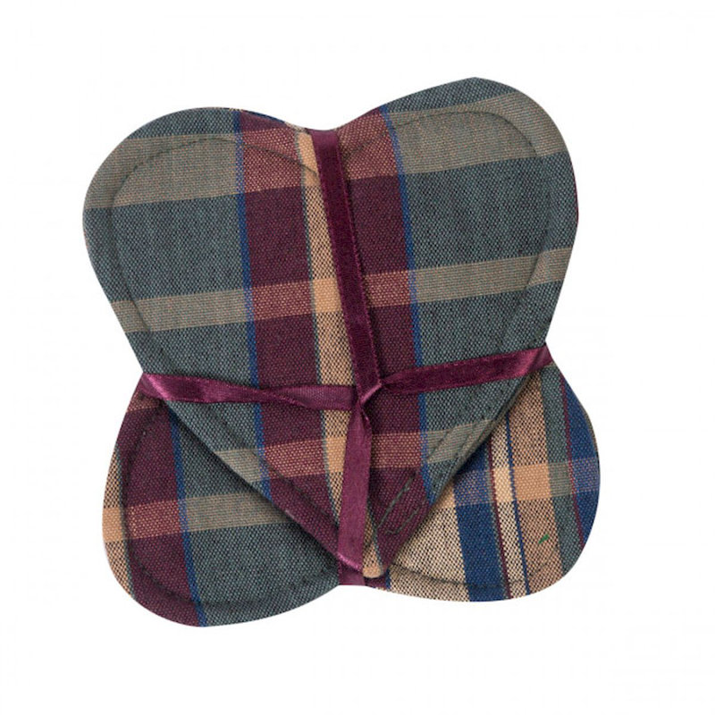Cotton 4 Piece Coaster Set