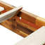 Structure de lit plateforme en bois massif d'acacia Jaxson Modern, pieds de lit courbés exclusifs, sans tête de lit, capacité de poids de 800 lb, aucun sommier requis-1391913497-1391913496