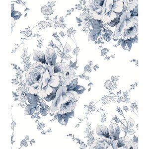 York Wallcoverings Floral Wallpaper | Wayfair