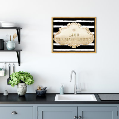 " Tiffany Suite Black " by Oliver Gal