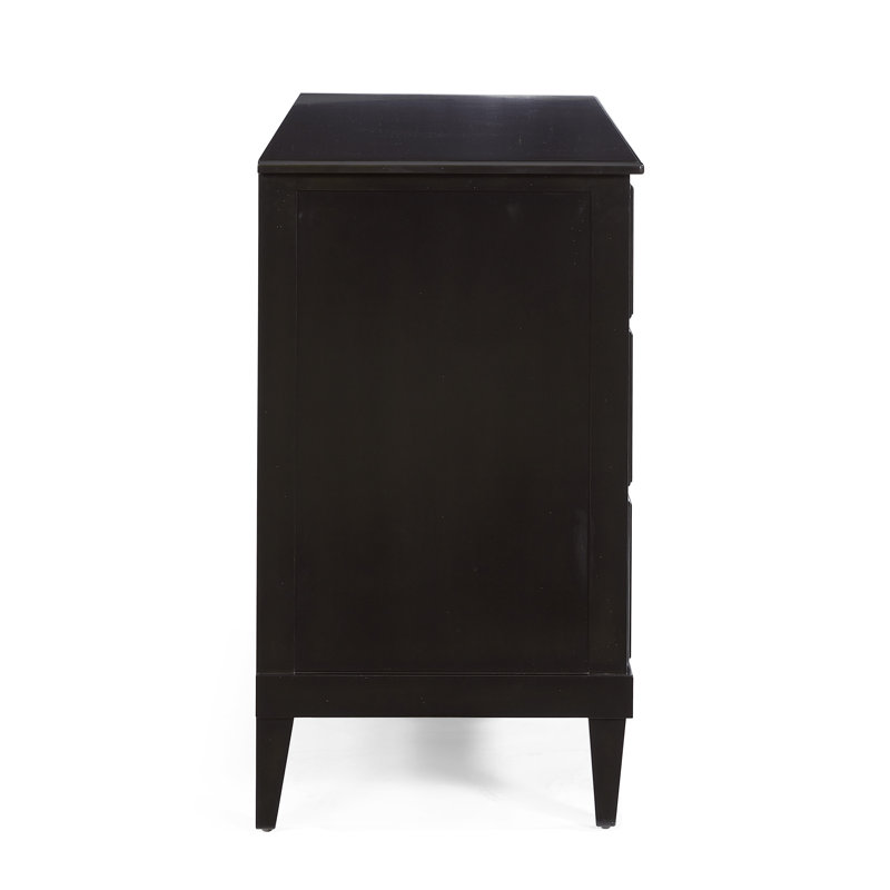 3 - Drawer Dresser, Black