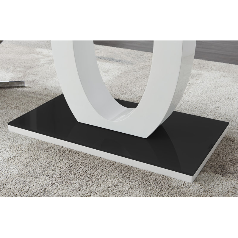 Scottsmoor Modern 6 Seater Dining Table Set