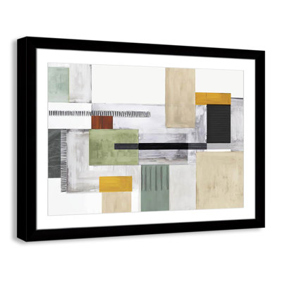 Playful Blocks Print by Tom Reeves