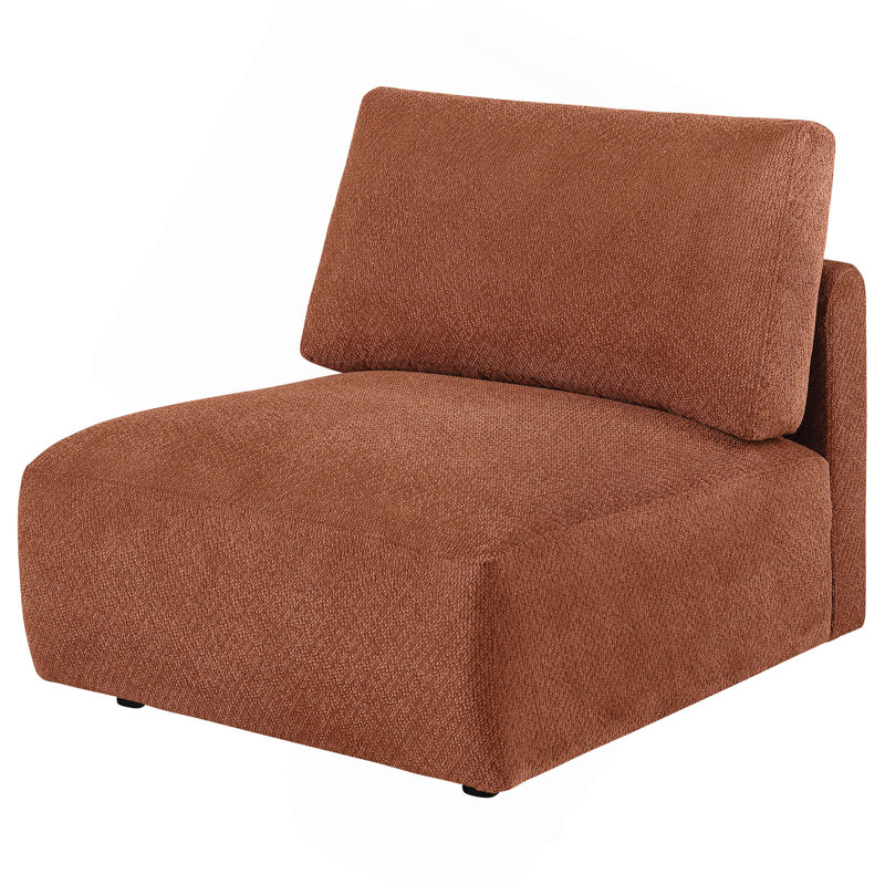 Fauteuil Logan, Tissu orange