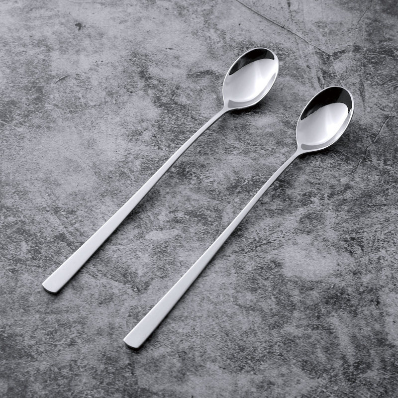 Stainless Steel Iced Beverage Spoon