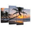 Coucher de soleil sur une île tropicale-1438479316