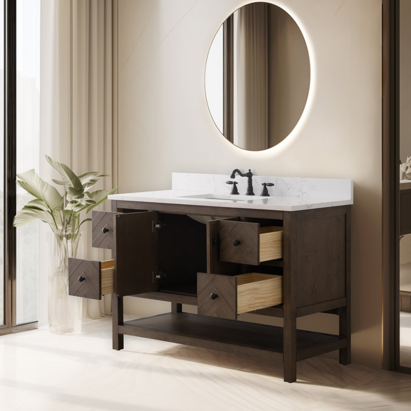 Ensemble de meuble-lavabo simple 48 po Chazden