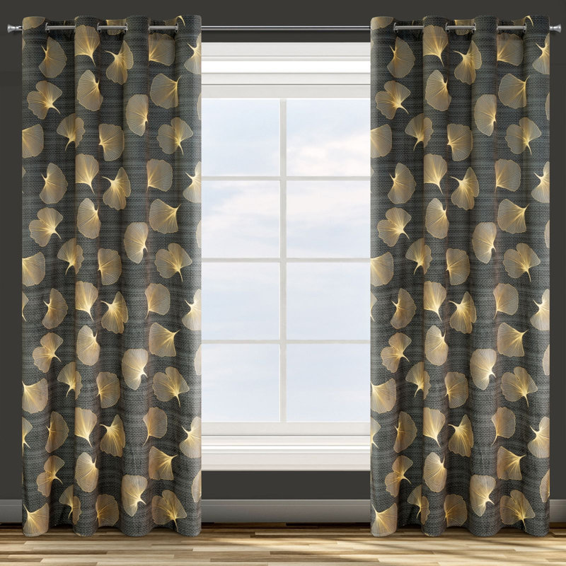 Design 91 Blackout Curtains Single Panel