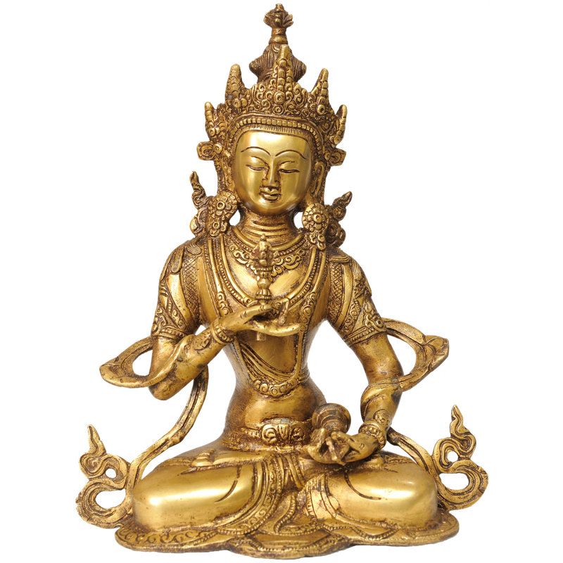 Figurine Vajrasattva assise, Or