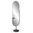 Dzenan Metal Flat Wall Mirror