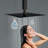 10 Inch Square Rain Shower Head 1.8 GPM High Pressure Shower Head Stainless Steel Shower Head-100607561