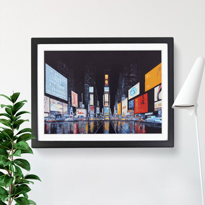XH1022-6207X Modern Times Square Art Vol.6 - Single Picture Frame Print