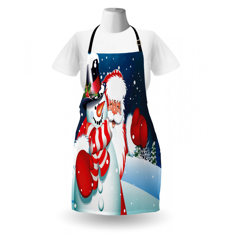 Christmas Bib Apron