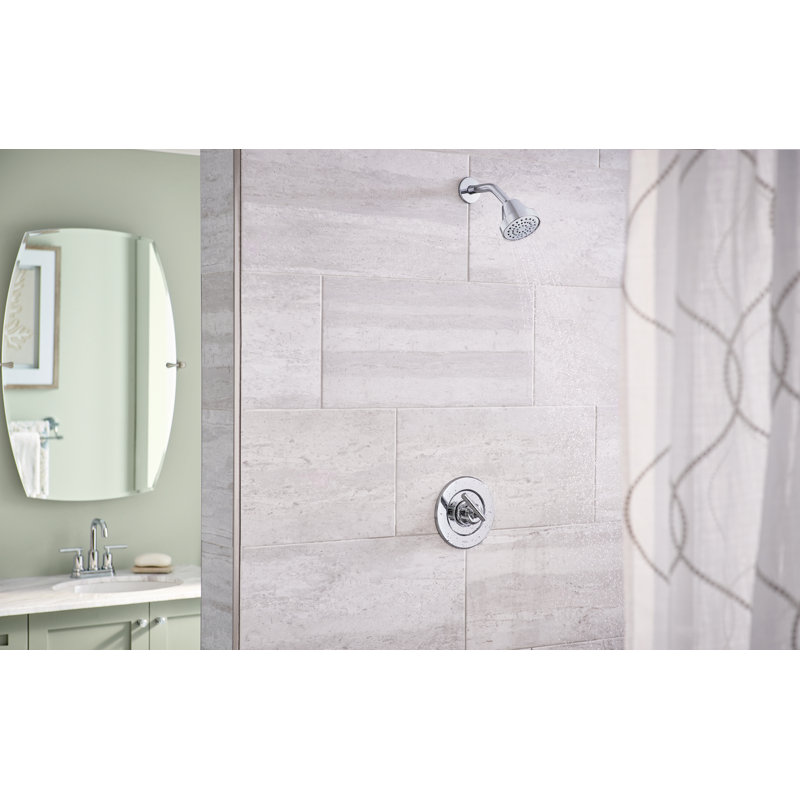 Gibson Pressure Balance Tub and Shower Faucet with Lever Handle, Chrome