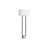 Lighting, 62"H, Floor Lamp, Black Metal, Ivory / Cream Shade, Contemporary