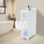 Armoire de rangement étroite et étroite pour salle de bain-1638778562