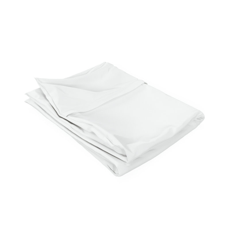 100% Cotton Zippered Pillow Protector - Dust Mite Proof, Chemical-Free, Breathable Allergen Barrier, Queen